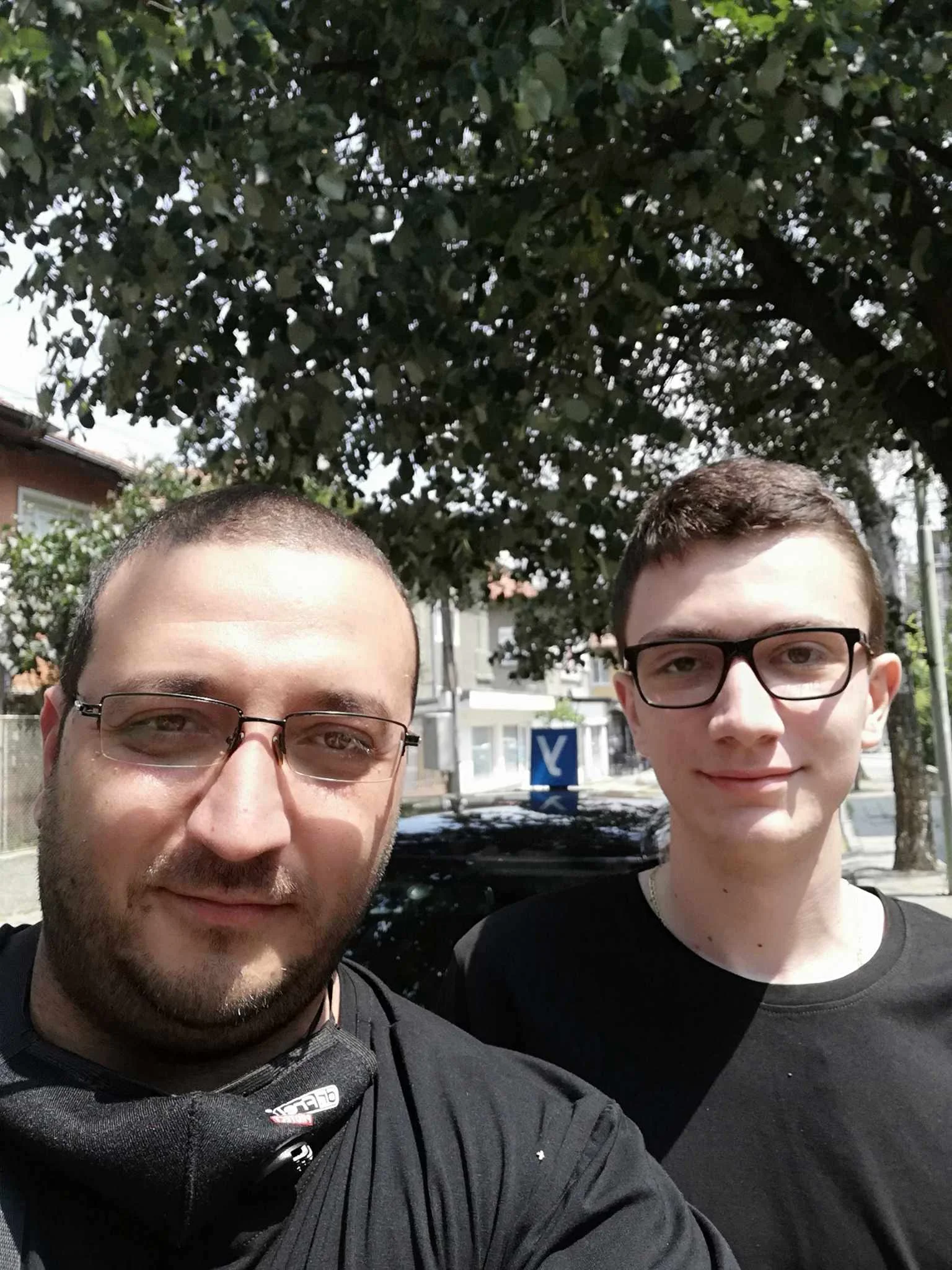 Image showing one of the students after passing an exam